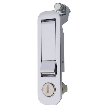 Global Pivot Latch, Long Body, Short Arm, Locking, Chrome PL-LSL-10212-PC-1PK